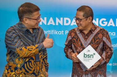 Bank BSN optimistis dapat berkontribusi dalam menciptakan sistem keuangan syariah yang lebih modern, likuid, dan resilien.