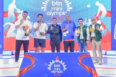 BTN Mini Olympic merupakan simbol budaya kerja BTN yang sehat dan kolaboratif