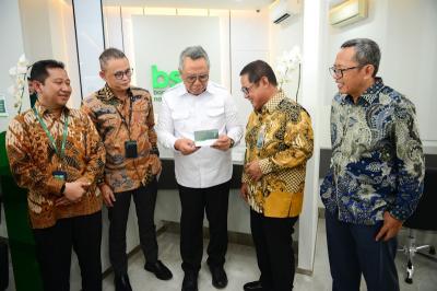 Bank BSN meresmikan relokasi Kantor Cabang Tangerang sebagai bagian dari upaya memperluas ekosistem syariah