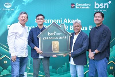 Pembiayaan BSN KPR Bonus Emas ini menjadi bagian dari upaya Bank BSN dalam menghadirkan solusi pembiayaan perumahan yang menarik