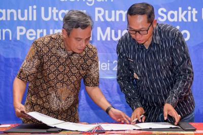BTN menjalin tiga kerja sama sekaligus dengan Pemerintah Kabupaten Tapanuli Utara, RSUD Tarutung, dan Perumda Mual Na Tio