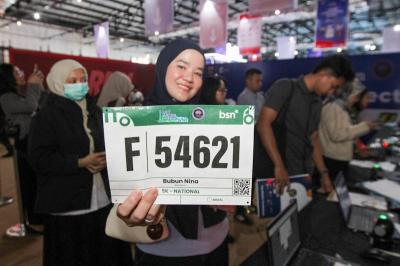 Kategori BSN 5K ini diikuti lebih dari 5.000 peserta