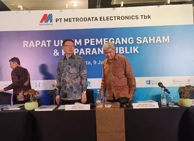 PT Metrodata Electronics Tbk (MTDL) memutuskan membagikan dividen sejumlah Rp 331,5 miliar