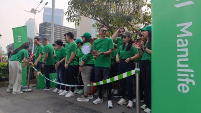 Manulife Indonesia menggelar acara bertema #MyLifeSebebasItu yang dihadiri oleh lebih dari 300 karyawan dan tenaga pemasar