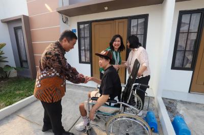 Program ini merupakan bagian dari TJSL BTN yang bekerja sama dengan Rumah Cahaya PHSI untuk menyediakan hunian layak bagi para pahlawan bangsa