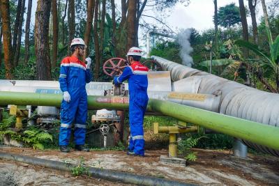 Lapangan panas bumi berkapasitas terpasang 235 megawatt (MW) berperan memasok listrik ke sistem Jawa-Madura-Bali (Jamali)