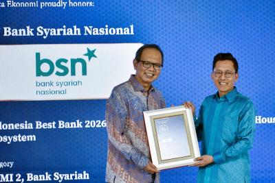 Bank BSN kembali menorehkan prestasi dengan meraih penghargaan