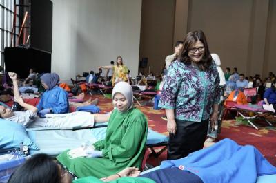 Kegiatan ini merupakan bagian dari rangkaian perayaan HUT ke-41 Manulife Indonesia