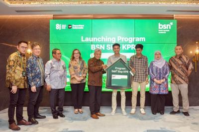 Bank BSN resmi meluncurkan Program BSN Siap KPR sebagai upaya memperkuat layanan pembiayaan kepemilikan rumah berbasis syariah