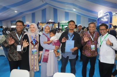 BTN menjadi bank dengan peserta terbesar dengan melibatkan 30.203 debitur yang mengikuti akad