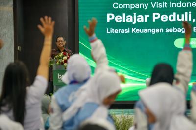 Bank BSN menerima kunjungan peserta Indonesia Student & Youth Forum (ISYF)