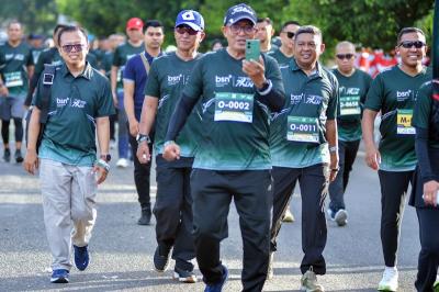 Kegiatan BSN Lilawangsa Run 2026 bukan hanya ajang olahraga, namun juga menjadi wujud nyata semangat kebersamaan
