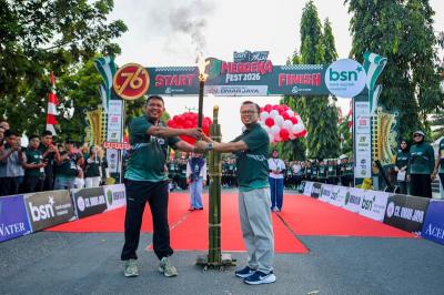 Kegiatan BSN Lilawangsa Run 2026 bukan hanya ajang olahraga, namun juga menjadi wujud nyata semangat kebersamaan