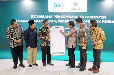 Bank BSN memperkuat sinergi dengan Badan Amil Zakat Nasional Republik Indonesia (BAZNAS RI)