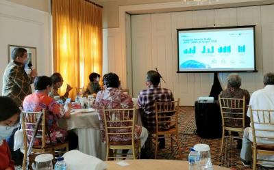 Dalam laporan kinerjanya, Pelindo I mencatatkan pertumbuhan peti kemas di 2020 menjadi 1,16 juta box dan 1,41 juta teus.