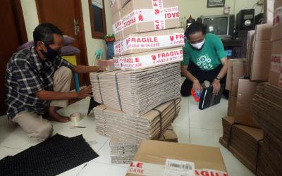 Toko online RMA777 mengalami peningkatan permintaan pada saat pandemi Covid-19.