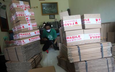 Toko online RMA777 mengalami peningkatan permintaan pada saat pandemi Covid-19.