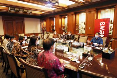 Penjurian Kehormatan iNews Maker Awards 2021 di Jakarta, Senin (29/3/2021).