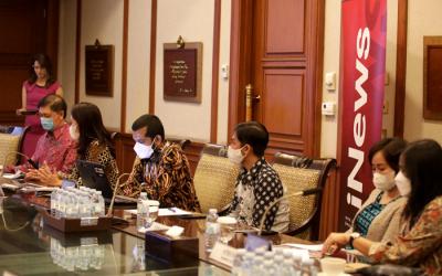 Penjurian Kehormatan iNews Maker Awards 2021 di Jakarta, Senin (29/3/2021).