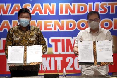 Bank Jatim melalui Unit Usaha Syariah (UUS) mendukung percepatan operasional Kawasan Industri Halal (KIH) melalui Penyediaan Fasilitas Pembiayaan.