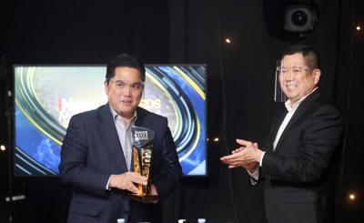 Malam penganugerahan iNews Maker Awards (IMA) 2021 di Jakarta, Rabu (7/4/2021).