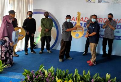 Sebagai wujud dukungan atas Gerakan Konversi 1 Juta Kompor LPG ke Kompor Induksi, Bank BTN menggelar Akad Perdana KPR Subsidi BTN.