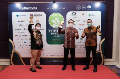 Kideco Jaya Agung (Kideco), anak perusahaan energi terintegrasi PT Indika Energy Tbk, kembali meraih 3 penghargaan TOP CSR Awards 2021.