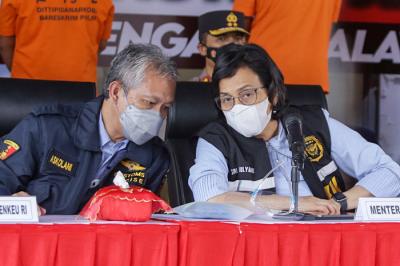 Mabes Polri berhasil mengamankan sabu sebanyak 2,5 ton dari jaringan internasional senilai Rp1,5 triliun.