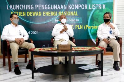 PLN mengapresiasi penggunaan kompor induksi di lingkungan Sekretariat Jenderal Dewan Energi Nasional (Setjen DEN).
