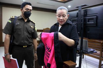 Sidang lanjutan Maria Lumowa dengan agenda mendengarkan pembacaan tuntutan oleh Jaksa Penuntut Umum di Pengadilan Tipikor, Jakarta, Senin (10/5/2021).