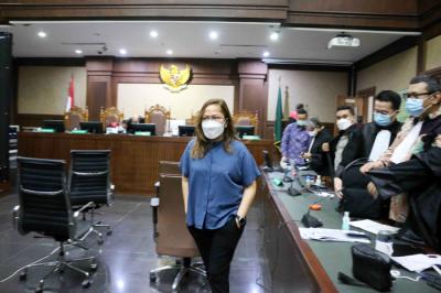 Terdakwa korupsi bansos Juliari Batubara saat mengikuti sidang lanjutan di Pengadilan Tipikor, Jakarta, Rabu (19/5/2021).