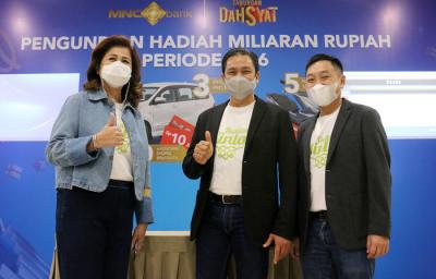 MNC Bank melakukan pengundian tabungan Dahsyat ke-enam di Jakarta, Kamis (20/5/2021).