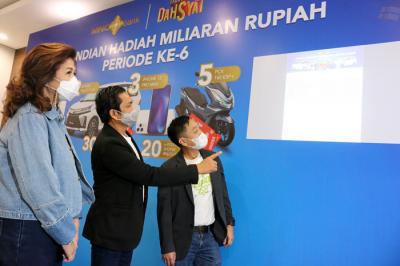 MNC Bank melakukan pengundian tabungan Dahsyat ke-enam di Jakarta, Kamis (20/5/2021).