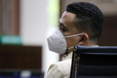 Terdakwa Mantan Menteri Sosial Juliari Peter Batubara menjalani sidang lanjutan di Pengadilan Tindak Pidana Korupsi (Tipikor) Jakarta, Senin (24//5/2021).
