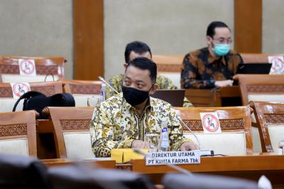 Rapat Dengar Pendapat dengan Komisi VI di Kompleks Parlemen, Senayan, Jakarta, Selasa (25/5/2021).
