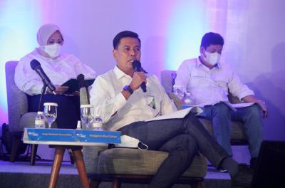 Public Expose Laporan Keuangan dan Laporan Pengelolaan Program (Auditan) BPJS Ketenagakerjaan tahun 2020 di Jakarta, Senin (31/5/2021).