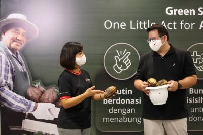 Peluncuran rekening Green Savings, di Jakarta, Jumat (4/6/2021).