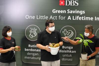 Peluncuran rekening Green Savings, di Jakarta, Jumat (4/6/2021).