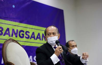 Diskusi Empat Pilar MPR di Kompleks Parlemen Senayan, Jakarta (7/6/2021).