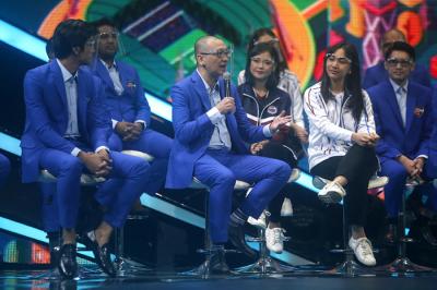Press Conference EURO 2020 di Studio RCTI+, Kebon Jeruk, Jakarta, Selasa (8/6/2021).