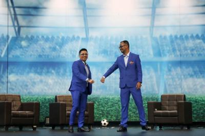 Press Conference EURO 2020 di Studio RCTI+, Kebon Jeruk, Jakarta, Selasa (8/6/2021).