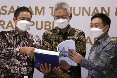 RUPS Tahunan MNC Bank di iNews Tower, Jakarta, Rabu (9/6/2021).