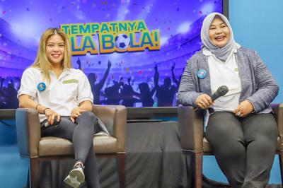MNC Vision Networks sebagai Official Broadcaster UEFA EURO 2020 di MNC Vision Tower, Jakarta, Kamis (10/6/2021).