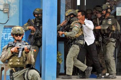 Latihan Bersama Marinir Indonesia dan Marinir Amerika dengan sandi Reconex 21-II yang dimulai sejak tanggal 3 Juni 2021.