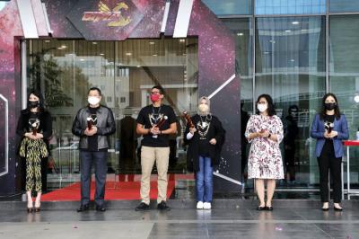 Peluncuran serial animasi dan karakter action figure BIMA S di Studio RCTI+, Kebon Jeruk, Jakarta, Rabu (16/6/2021).