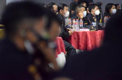Ratusan anggota Senkom Mitra Polri dari 35 Kabupaten/Kota se-Jawa Tengah mengikuti pelatihan Tracer Covid-19 di Semarang, Jawa Tengah, Sabtu (19/6/2021).