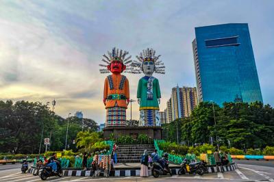Jakarta kini memasuki usia yang ke-494 dengan mengangkat tema 