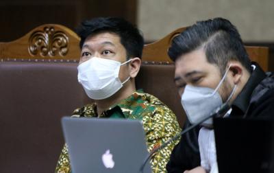 Sidang lanjutan kasus korupsi asuransi Jiwasraya di Pengadilan Tipikor Jakarta,  Senin (28/6/2021).