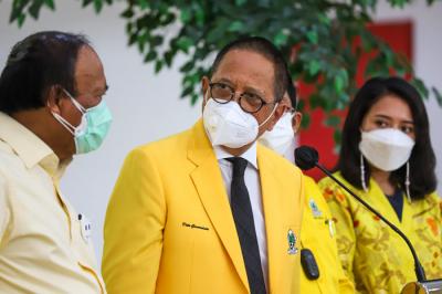 Jumpa pers pertumbuhan ekonomi Indonesia di Jakarta, Kamis (5/8/2021).