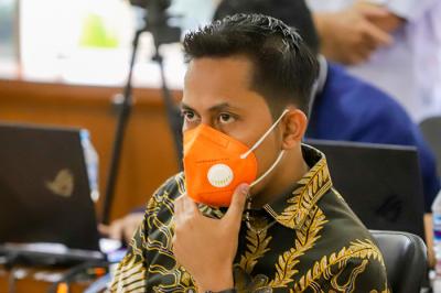 Uji kelayakan dan kepatutan (fit and proper test) dengan Komite IV DPD RI di Kompleks Parlemen, Senayan, Jakarta, Selasa (10/8/2021).